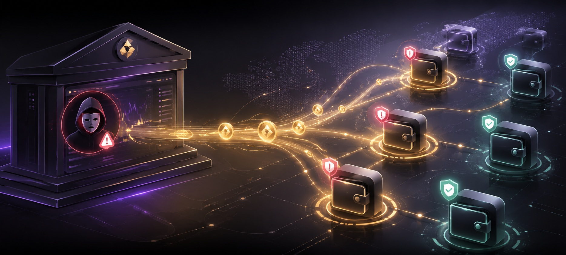 Reviewing on-chain evidence with a case manager
